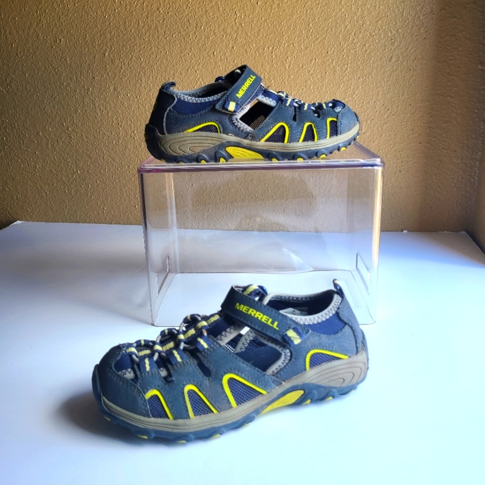Merrell Hydro H2O Hiker Closed Toe Sandals Sporty Fisherman kids size 1